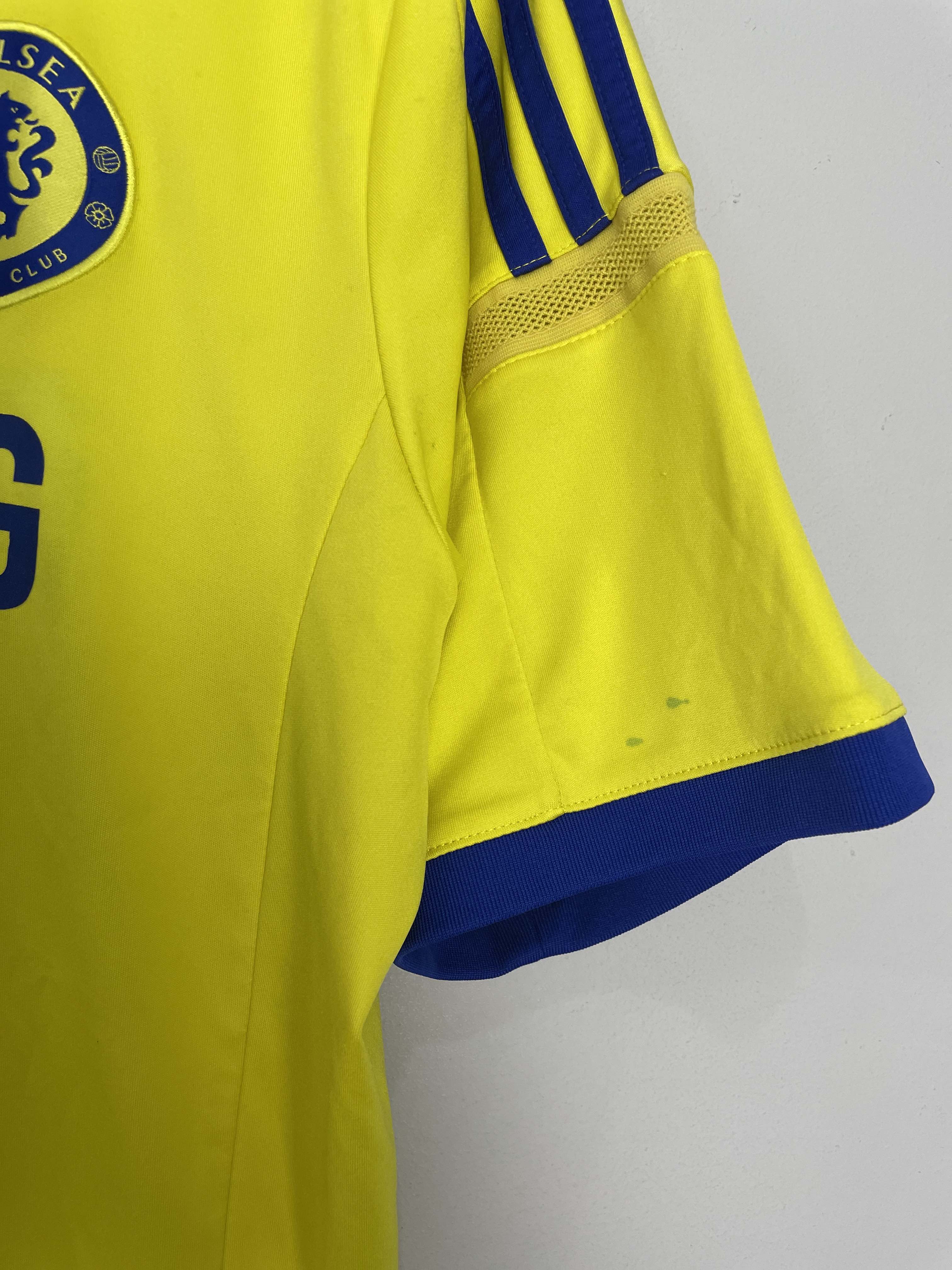 Shop 2014/15 CHELSEA HAZARD #10 AWAY SHIRT (L) ADIDAS, classic football shirts, vintage football shirts & retro soccer jerseys at Cult Kits