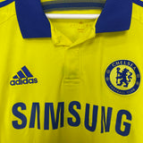 Shop 2014/15 CHELSEA HAZARD #10 AWAY SHIRT (L) ADIDAS, classic football shirts, vintage football shirts & retro soccer jerseys at Cult Kits
