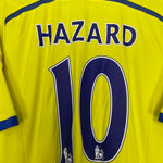 Shop 2014/15 CHELSEA HAZARD #10 AWAY SHIRT (L) ADIDAS, classic football shirts, vintage football shirts & retro soccer jerseys at Cult Kits