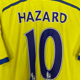 Shop 2014/15 CHELSEA HAZARD #10 AWAY SHIRT (L) ADIDAS, classic football shirts, vintage football shirts & retro soccer jerseys at Cult Kits
