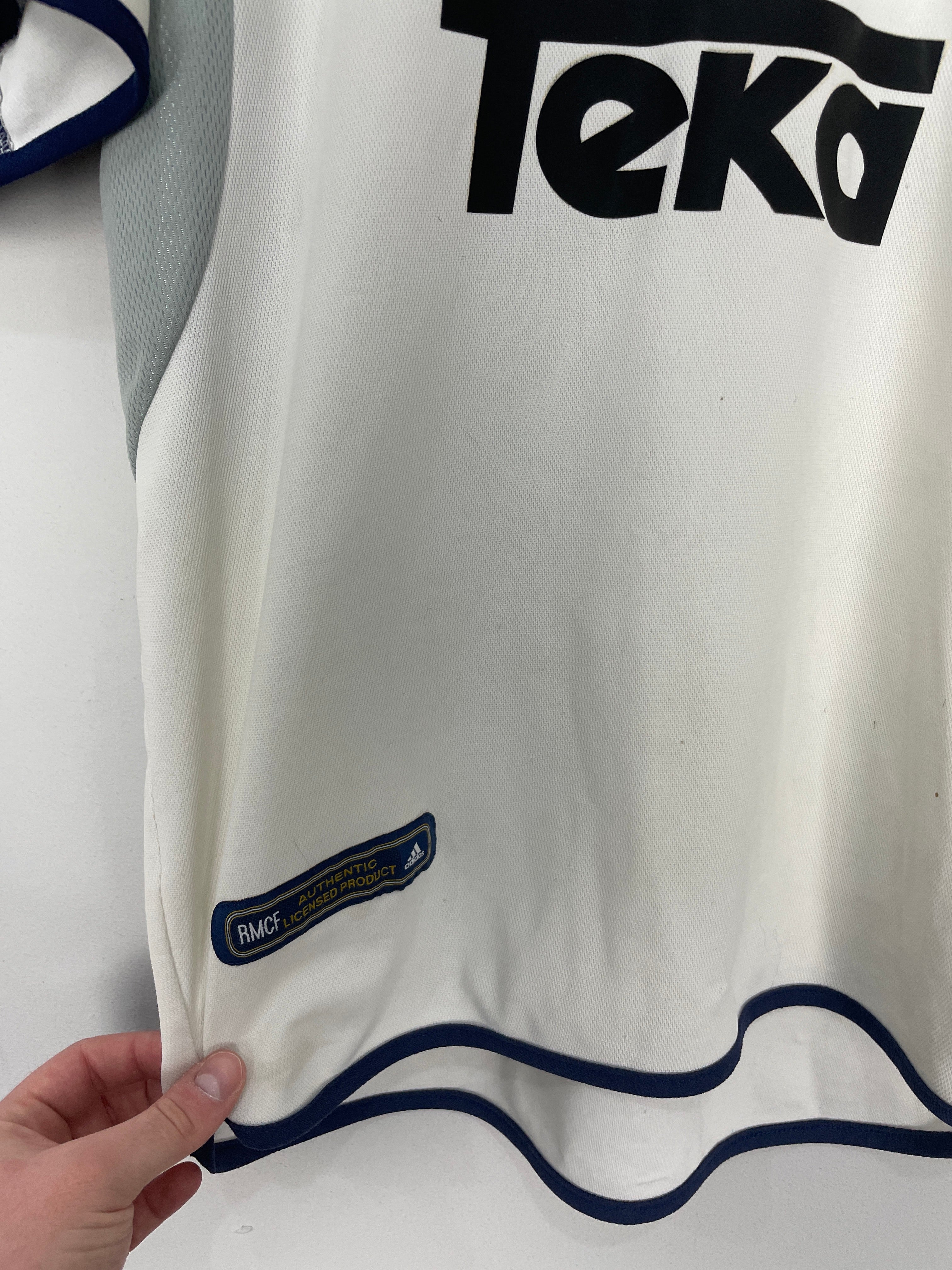 Shop 2000/01 REAL MADRID FIGO #10 HOME SHIRT (S) ADIDAS, classic football shirts, vintage football shirts & retro soccer jerseys at Cult Kits