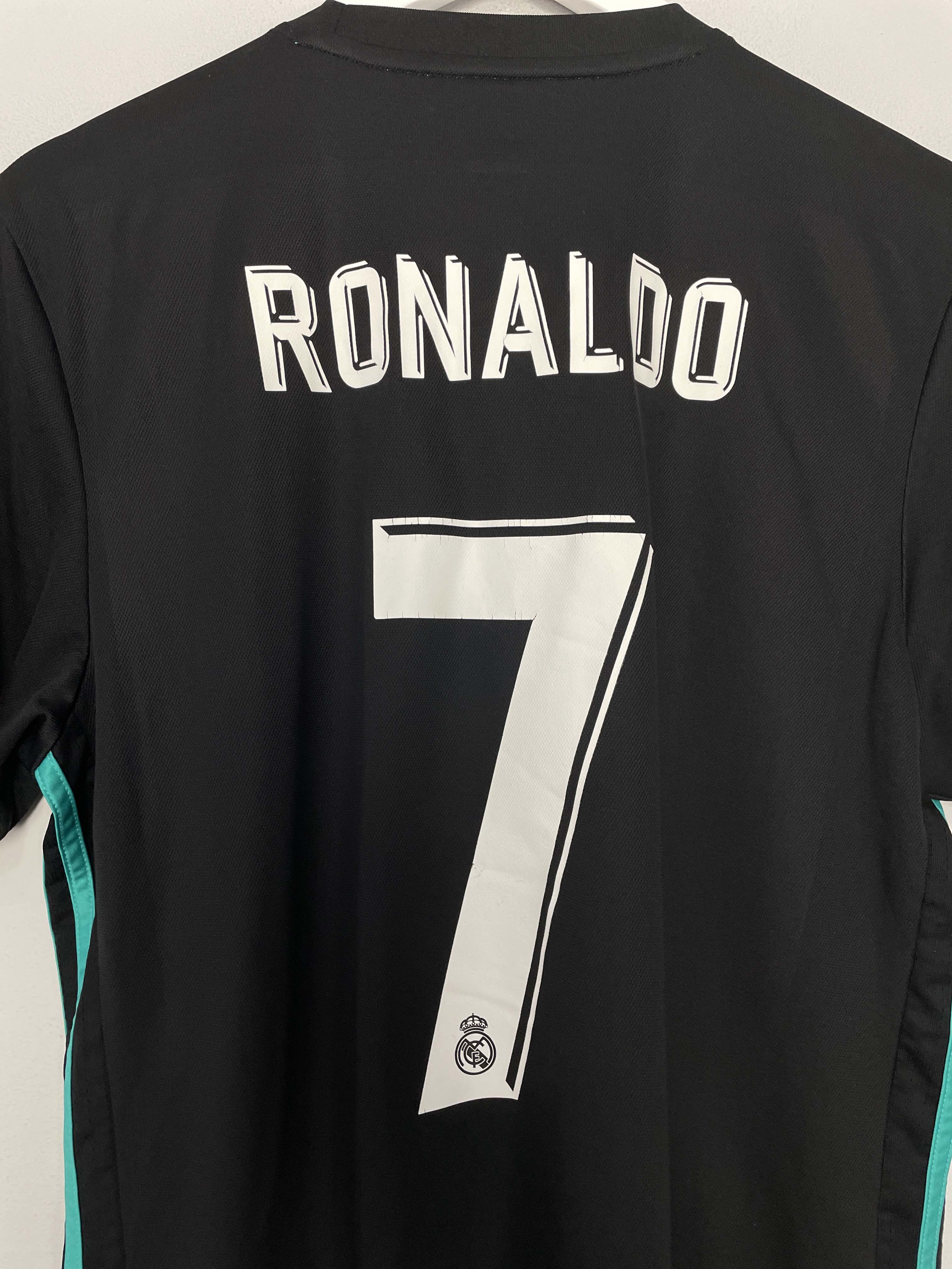 Shop 2017/18 REAL MADRID RONALDO #7 AWAY SHIRT (L) ADIDAS, classic football shirts, vintage football shirts & retro soccer jerseys at Cult Kits