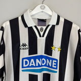 1994/95 JUVENTUS #10 BAGGIO L/S HOME SHIRT (L) KAPPA