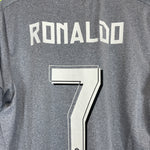 Shop 2015/16 REAL MADRID RONALDO #7 AWAY SHIRT (L) ADIDAS, classic football shirts, vintage football shirts & retro soccer jerseys at Cult Kits