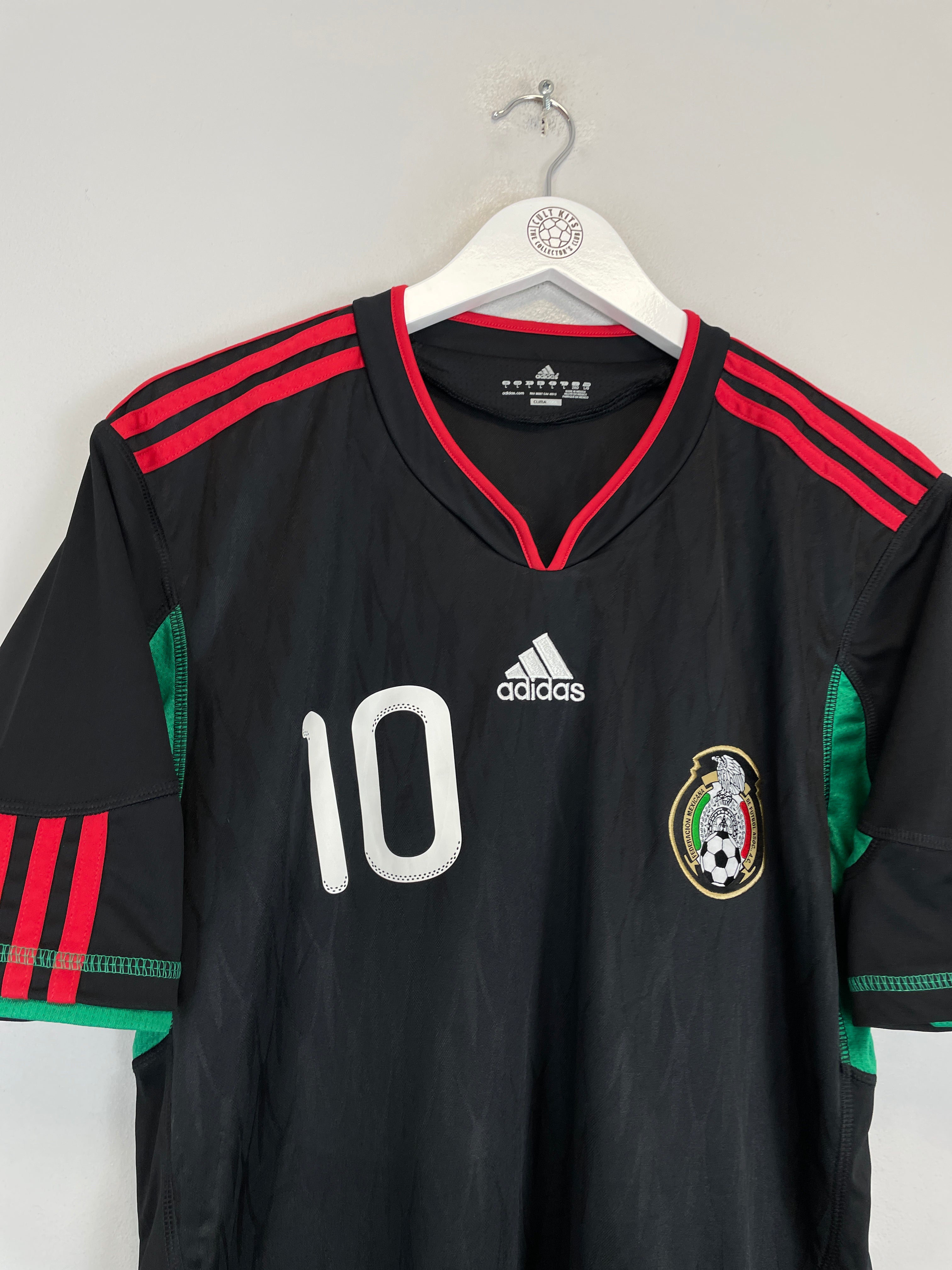 Shop 2010 MEXICO C.BLANCO #10 AWAY SHIRT (L) ADIDAS, classic football shirts, vintage football shirts & retro soccer jerseys at Cult Kits