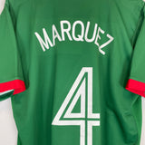 Shop 2006 MEXICO R.MARQUEZ #4 HOME SHIRT (L) NIKE, classic football shirts, vintage football shirts & retro soccer jerseys at Cult Kits