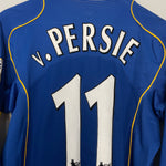 Shop 2004/05 ARSENAL V.PERSIE #11 L/S AWAY SHIRT (M) NIKE, classic football shirts, vintage football shirts & retro soccer jerseys at Cult Kits