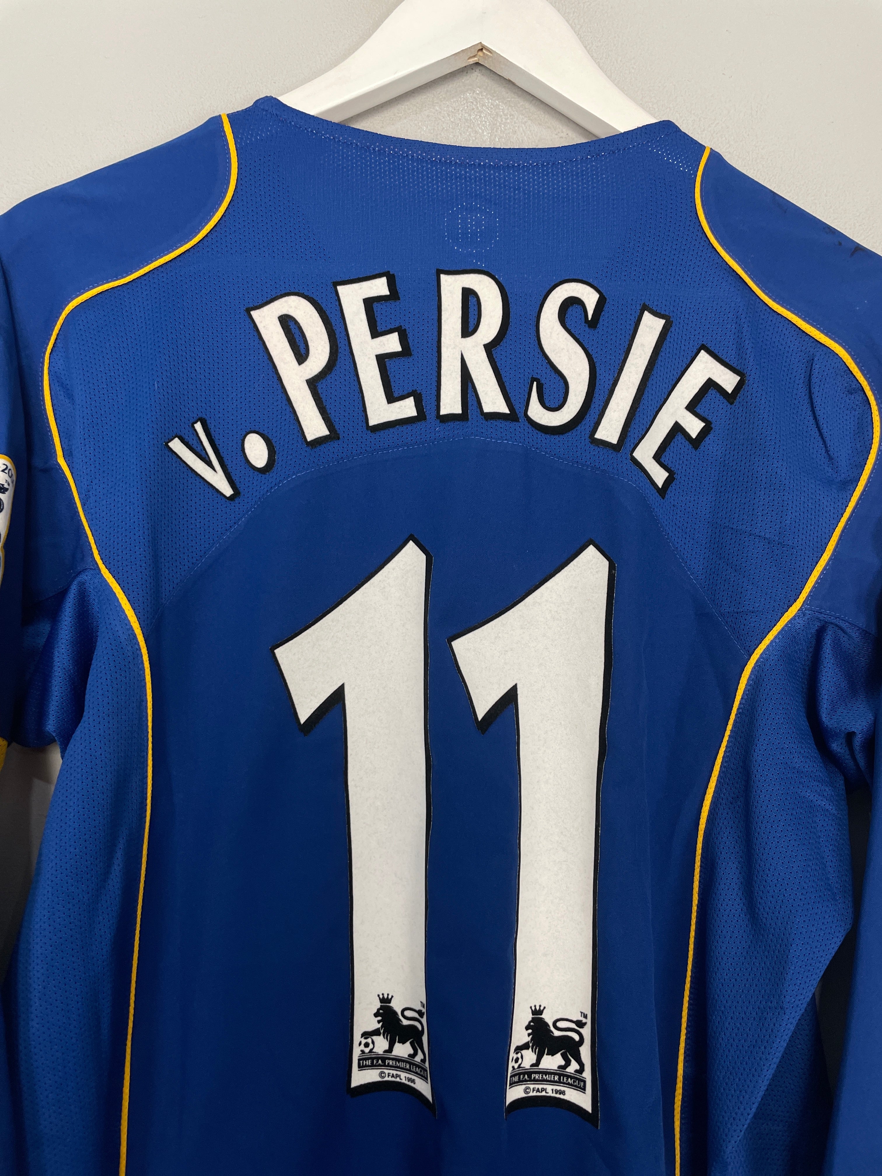 Shop 2004/05 ARSENAL V.PERSIE #11 L/S AWAY SHIRT (M) NIKE, classic football shirts, vintage football shirts & retro soccer jerseys at Cult Kits