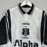 Shop 1996/97 ORLANDO PIRATES HOME SHIRT (L) ADIDAS, classic football shirts, vintage football shirts & retro soccer jerseys at Cult Kits