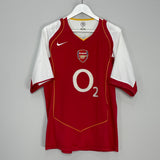 2004/05 ARSENAL CAMPBELL #25 HOME SHIRT (L) NIKE