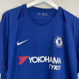 2017/18 CHELSEA FABREGAS #4 HOME SHIRT (XXL) NIKE