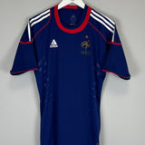 Shop 2009/10 FRANCE TRAINING SHIRT (M) ADIDAS, classic football shirts, vintage football shirts & retro soccer jerseys at Cult Kits