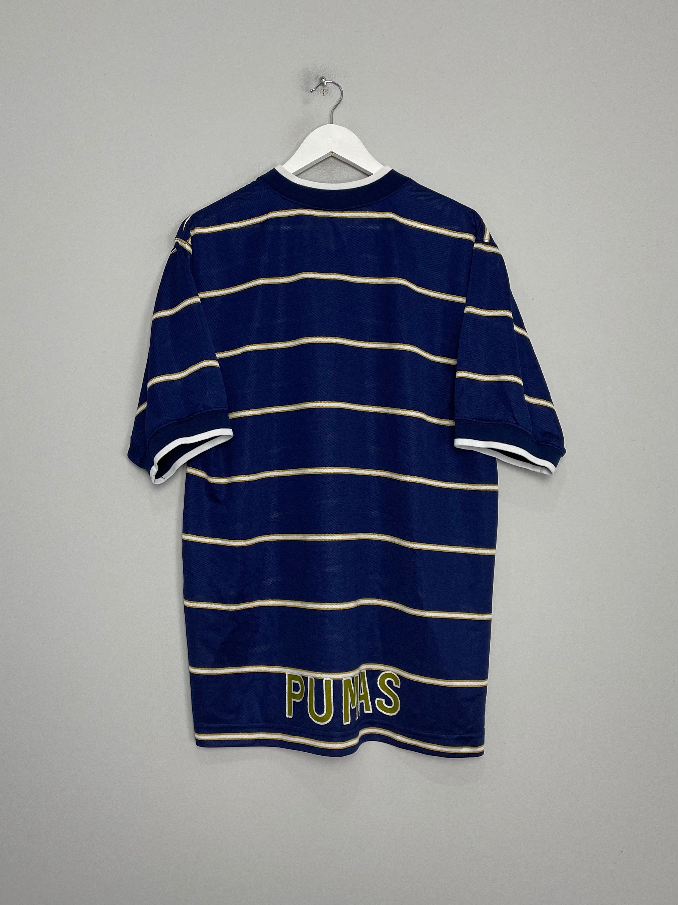 Shop 1997/98 UNAM PUMAS HOME SHIRT (L) NIKE, classic football shirts, vintage football shirts & retro soccer jerseys at Cult Kits