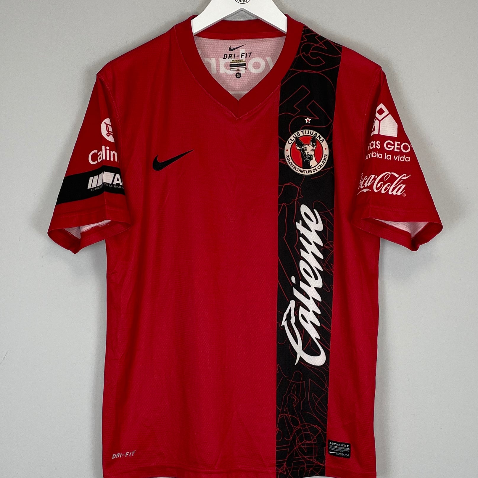 Shop 2013/14 CLUB TIJUANA HOME SHIRT (M) NIKE, classic football shirts, vintage football shirts & retro soccer jerseys at Cult Kits