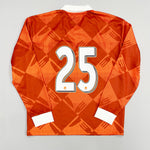 2024/25 Takeaway.com Cult Kits Football Jersey in vibrant orange with number 25, part of the Cult Kits collection.