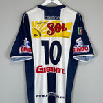 Shop 2003/04 PACHUCA #10 HOME SHIRT (L) ATLETICA, classic football shirts, vintage football shirts & retro soccer jerseys at Cult Kits