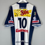 Shop 2003/04 PACHUCA #10 HOME SHIRT (L) ATLETICA, classic football shirts, vintage football shirts & retro soccer jerseys at Cult Kits