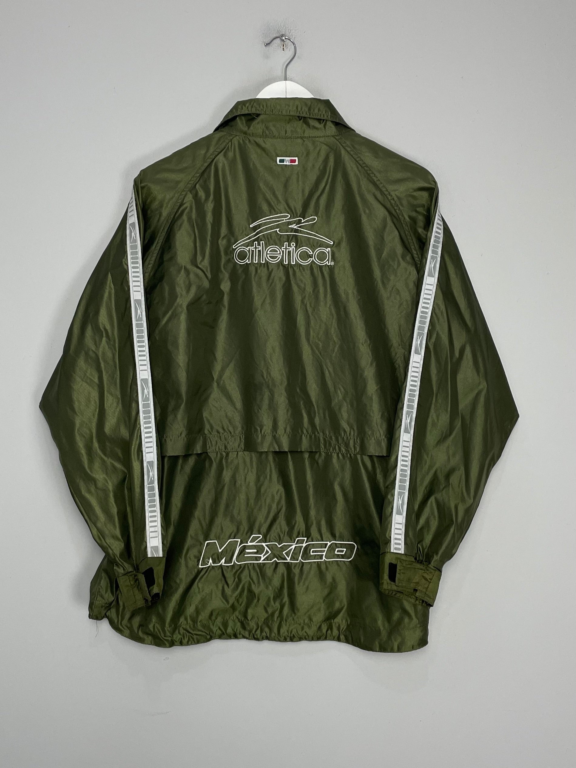 Shop 2000/01 MEXICO TRACK JACKET (S) ATLETICA, classic football shirts, vintage football shirts & retro soccer jerseys at Cult Kits