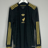 2025 MEXICO L/S AUTHENTIC GOLD CUP SHIRT (M) ADIDAS