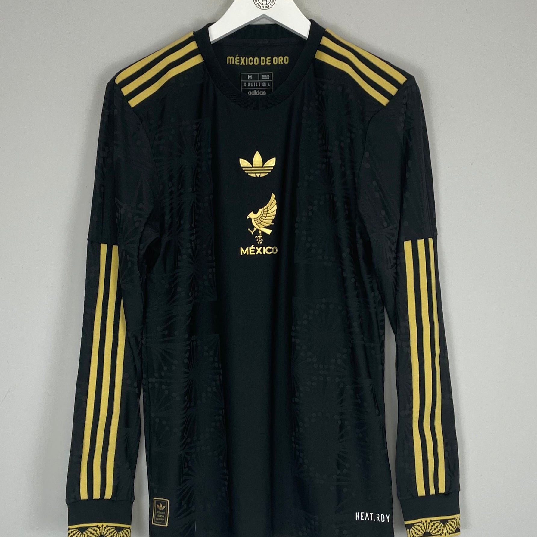 Shop 2025 MEXICO L/S AUTHENTIC GOLD CUP SHIRT (M) ADIDAS, classic football shirts, vintage football shirts & retro soccer jerseys at Cult Kits