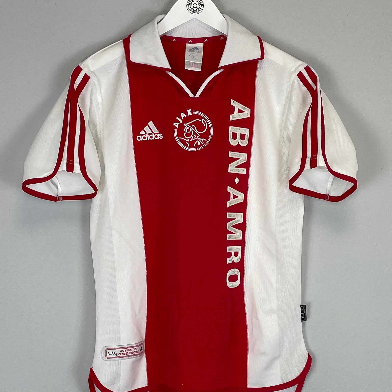 Shop 2000/01 AJAX HOME SHIRT (M) ADIDAS, classic football shirts, vintage football shirts & retro soccer jerseys at Cult Kits