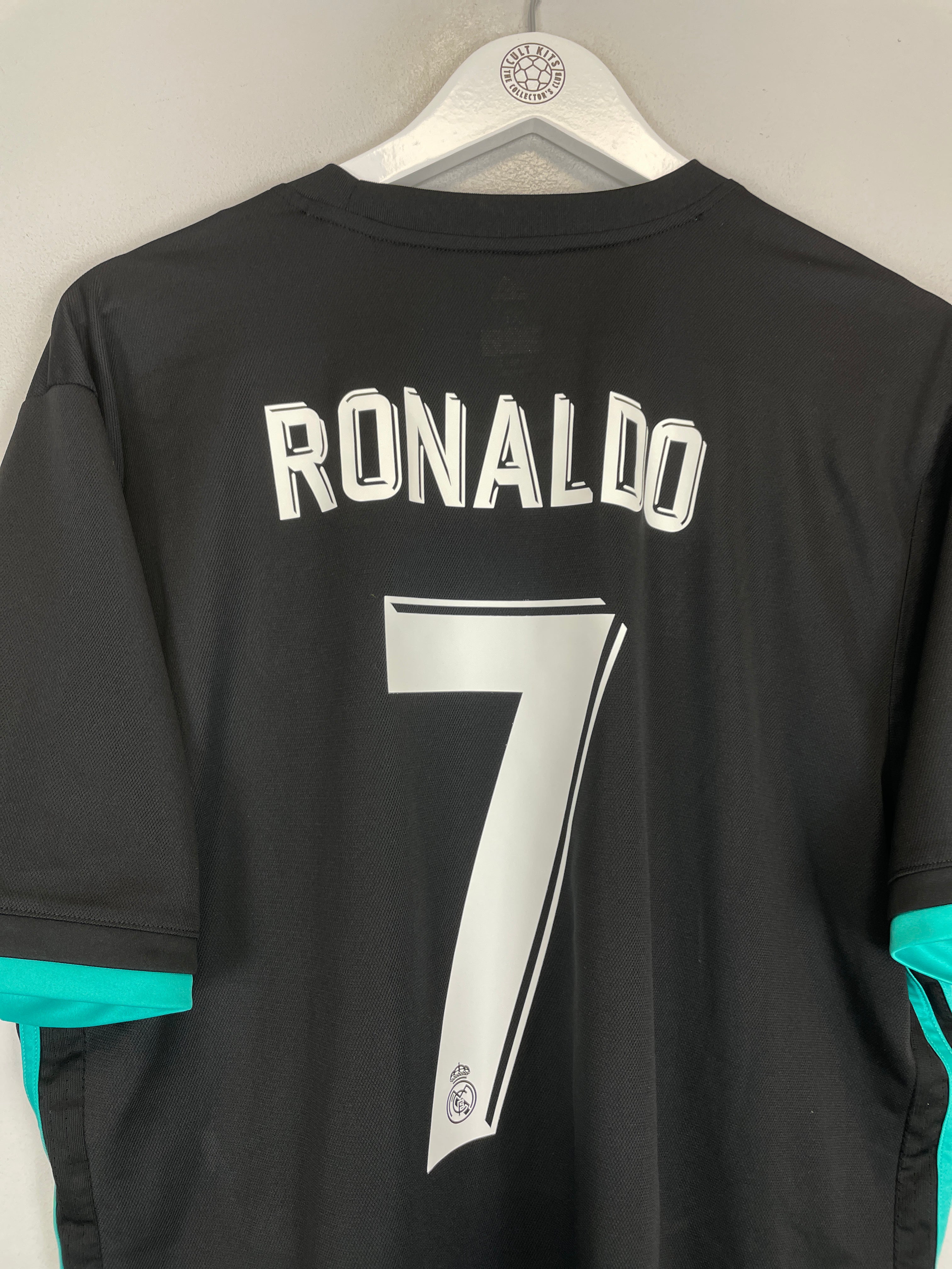 Shop 2017/18 REAL MADRID RONALDO #7 AWAY SHIRT (XL) ADIDAS, classic football shirts, vintage football shirts & retro soccer jerseys at Cult Kits