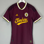 Shop 2024/25 PORTLAND TIMBERS EVANDER #10 THIRD SHIRT (M) ADIDAS, classic football shirts, vintage football shirts & retro soccer jerseys at Cult Kits