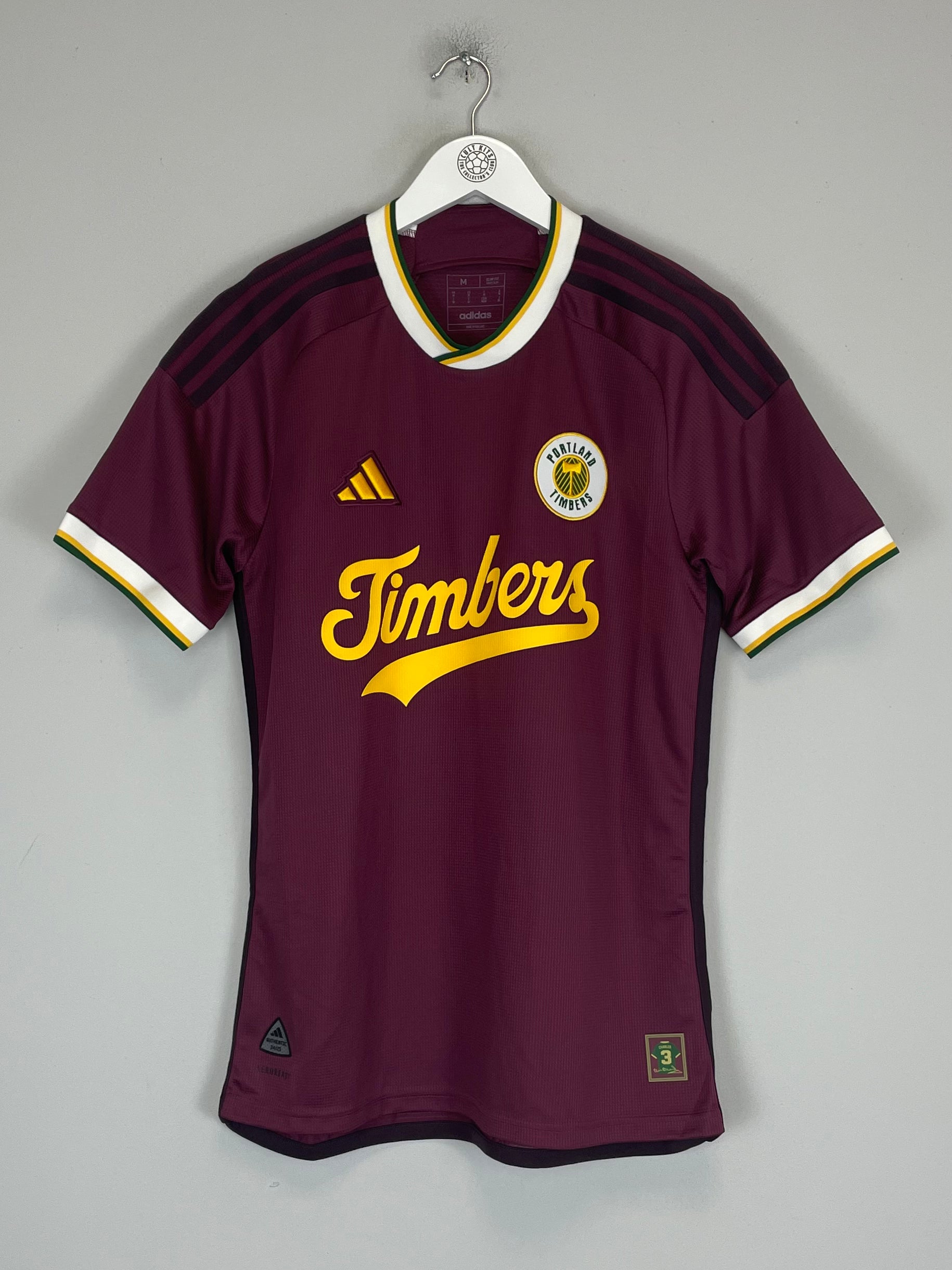 Shop 2024/25 PORTLAND TIMBERS EVANDER #10 THIRD SHIRT (M) ADIDAS, classic football shirts, vintage football shirts & retro soccer jerseys at Cult Kits