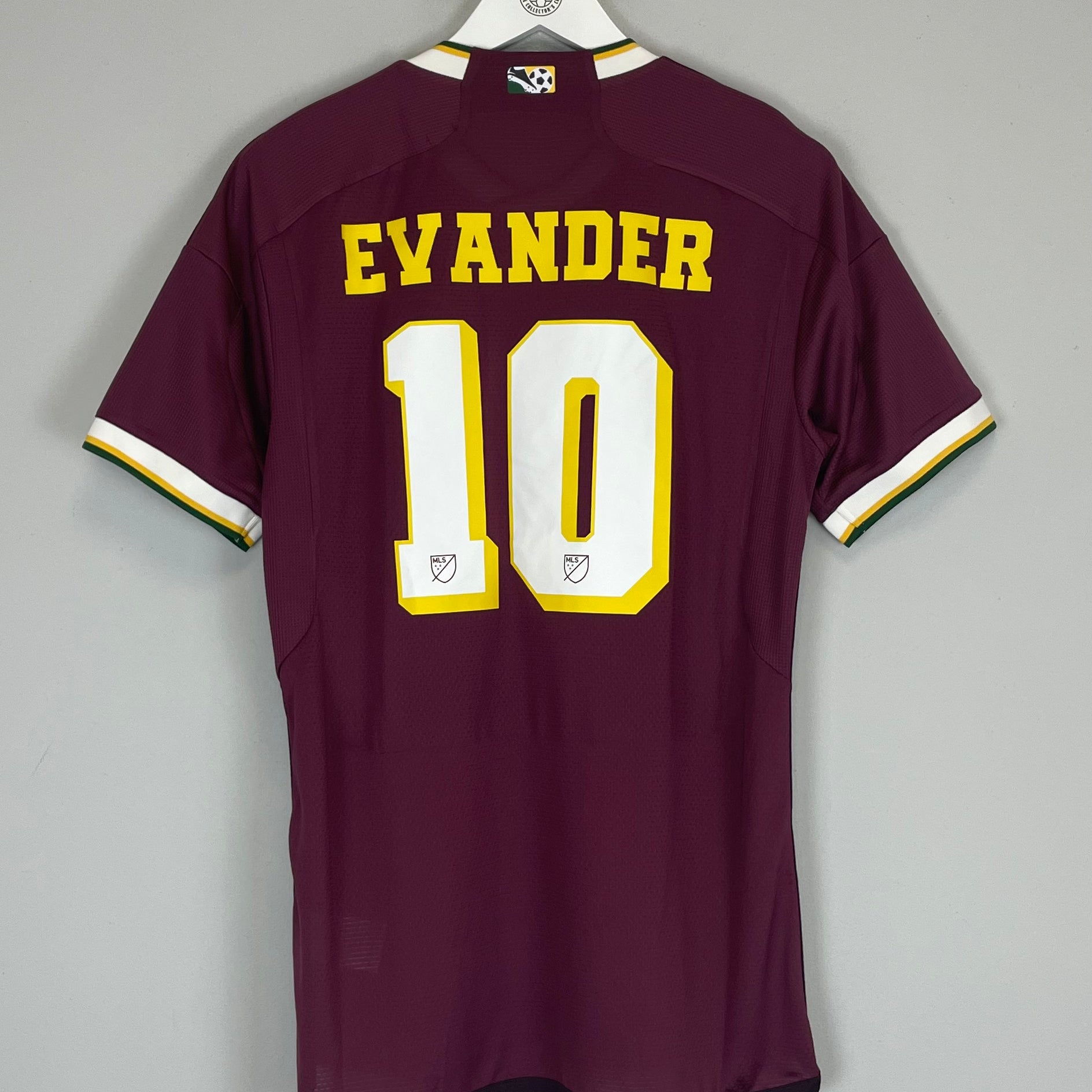 Shop 2024/25 PORTLAND TIMBERS EVANDER #10 THIRD SHIRT (M) ADIDAS, classic football shirts, vintage football shirts & retro soccer jerseys at Cult Kits