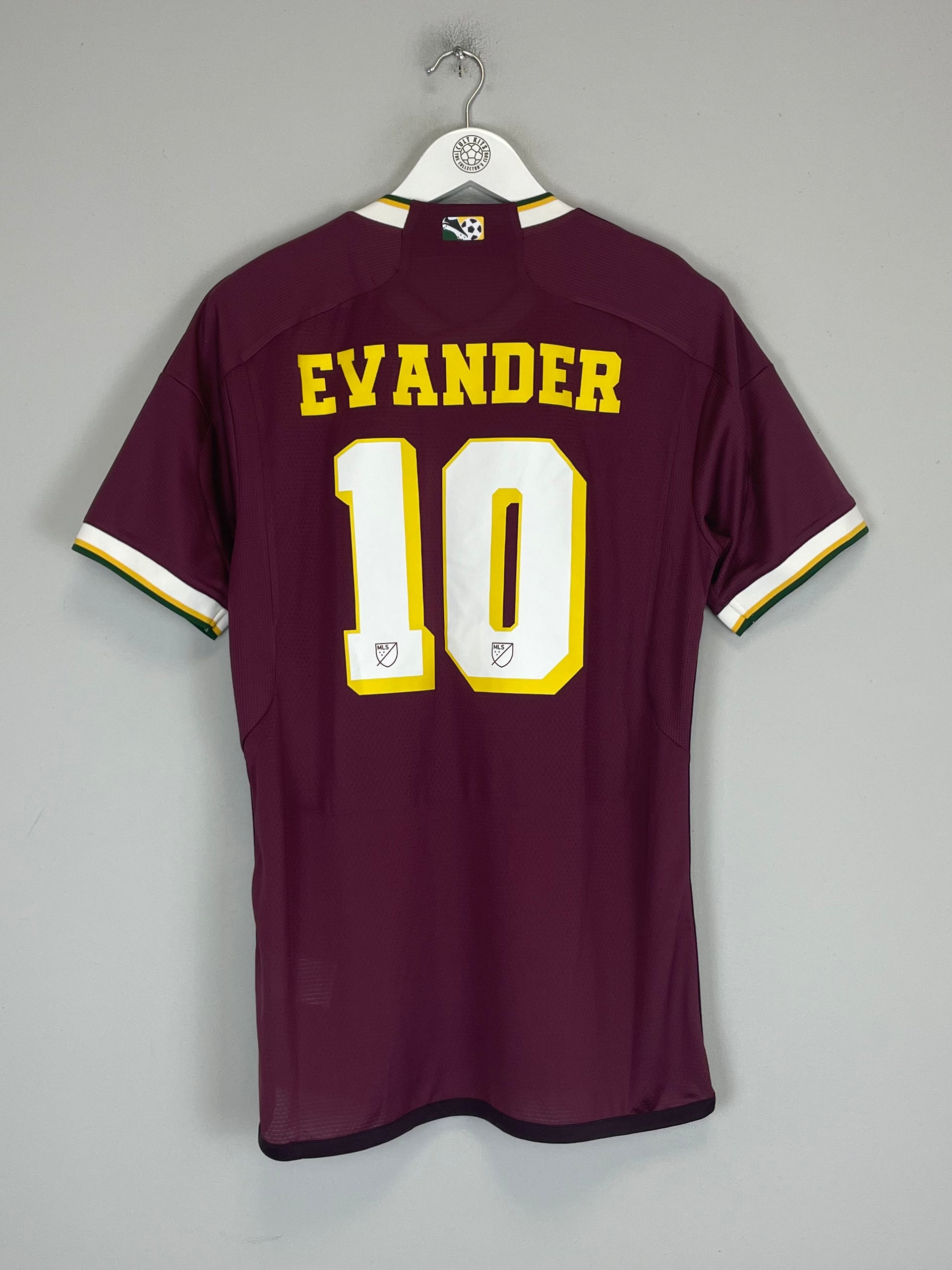Shop 2024/25 PORTLAND TIMBERS EVANDER #10 THIRD SHIRT (M) ADIDAS, classic football shirts, vintage football shirts & retro soccer jerseys at Cult Kits