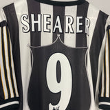 Shop 1997/99 NEWCASTLE SHEARER #9 HOME SHIRT (XL) ADIDAS, classic football shirts, vintage football shirts & retro soccer jerseys at Cult Kits