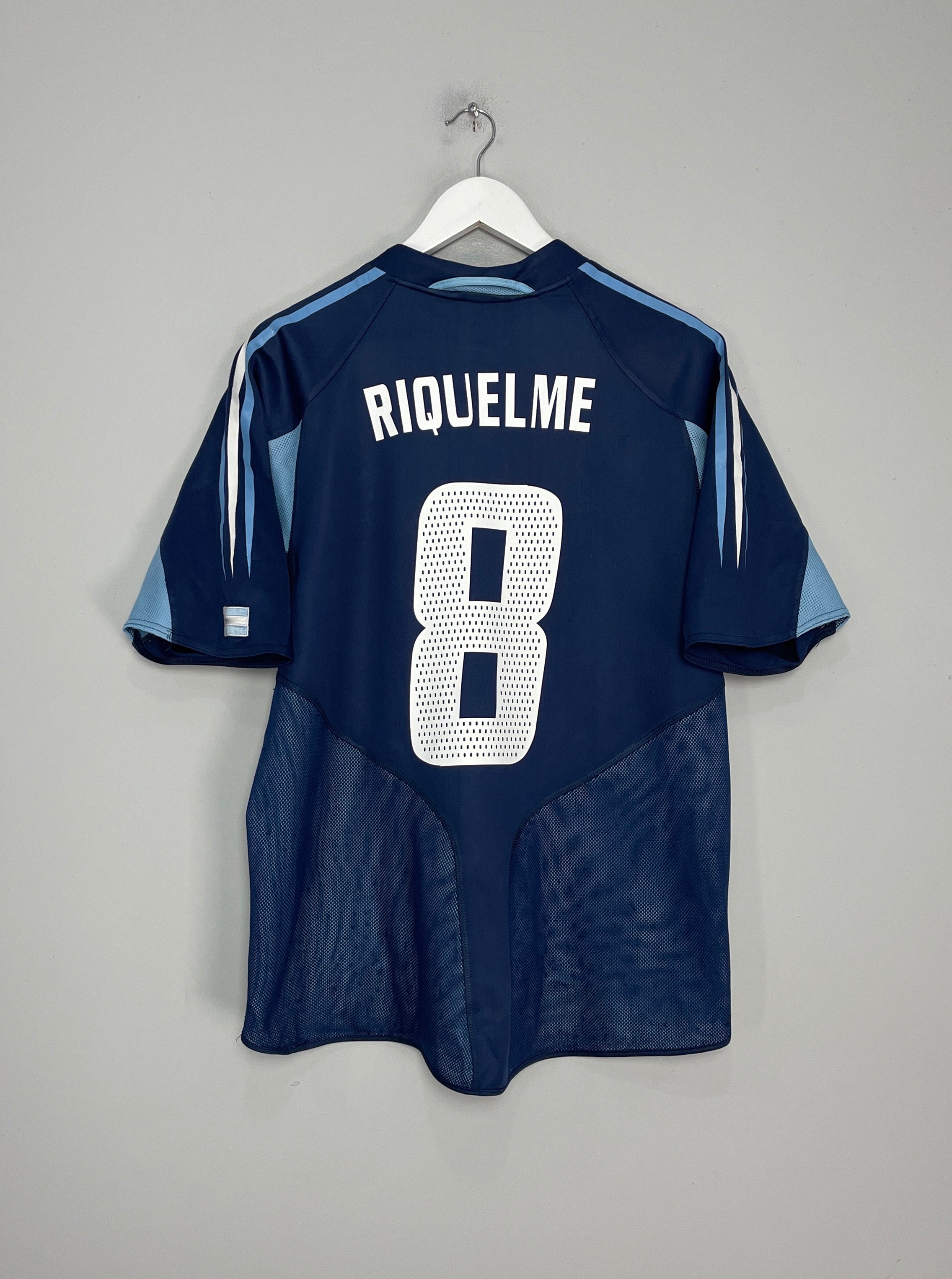 2004/05 ARGENTINA RIQUELME #8 AWAY SHIRT (L) ADIDAS