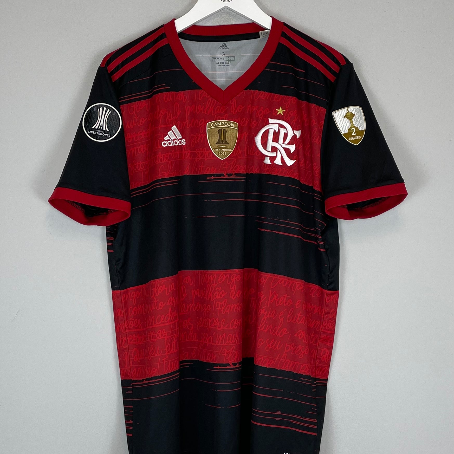 Shop 2020 FLAMENGO HOME SHIRT (L) ADIDAS, classic football shirts, vintage football shirts & retro soccer jerseys at Cult Kits