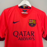 Shop 2014/15 BARCELONA MESSI #10 AWAY SHIRT (S) NIKE, classic football shirts, vintage football shirts & retro soccer jerseys at Cult Kits