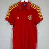 Shop 1982 SPAIN #10 *ADIDAS ORIGINALS* HOME SHIRT (XL), classic football shirts, vintage football shirts & retro soccer jerseys at Cult Kits