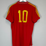 Shop 1982 SPAIN #10 *ADIDAS ORIGINALS* HOME SHIRT (XL), classic football shirts, vintage football shirts & retro soccer jerseys at Cult Kits