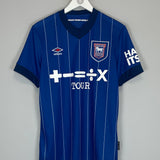 2024/25 IPSWICH TOWN HOME SHIRT (M) UMBRO