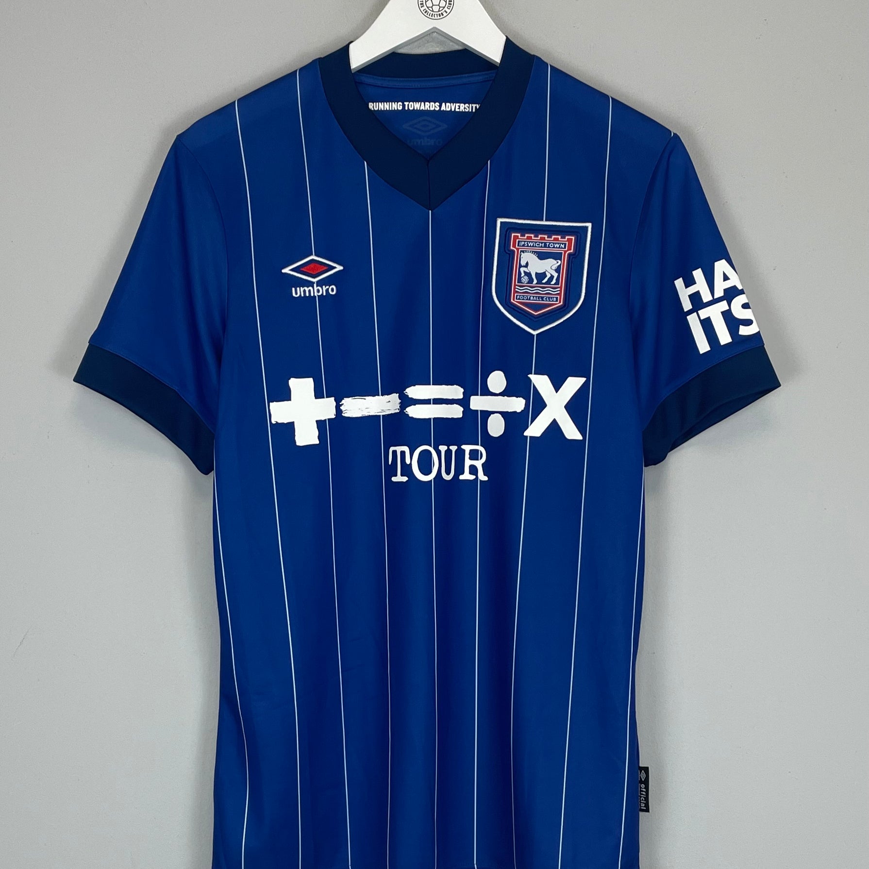 Shop 2024/25 IPSWICH TOWN HOME SHIRT (M) UMBRO, classic football shirts, vintage football shirts & retro soccer jerseys at Cult Kits