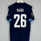 2019/20 LAZIO RADU #26 *MATCH ISSUE* E/L THIRD SHIRT (M) MACRON