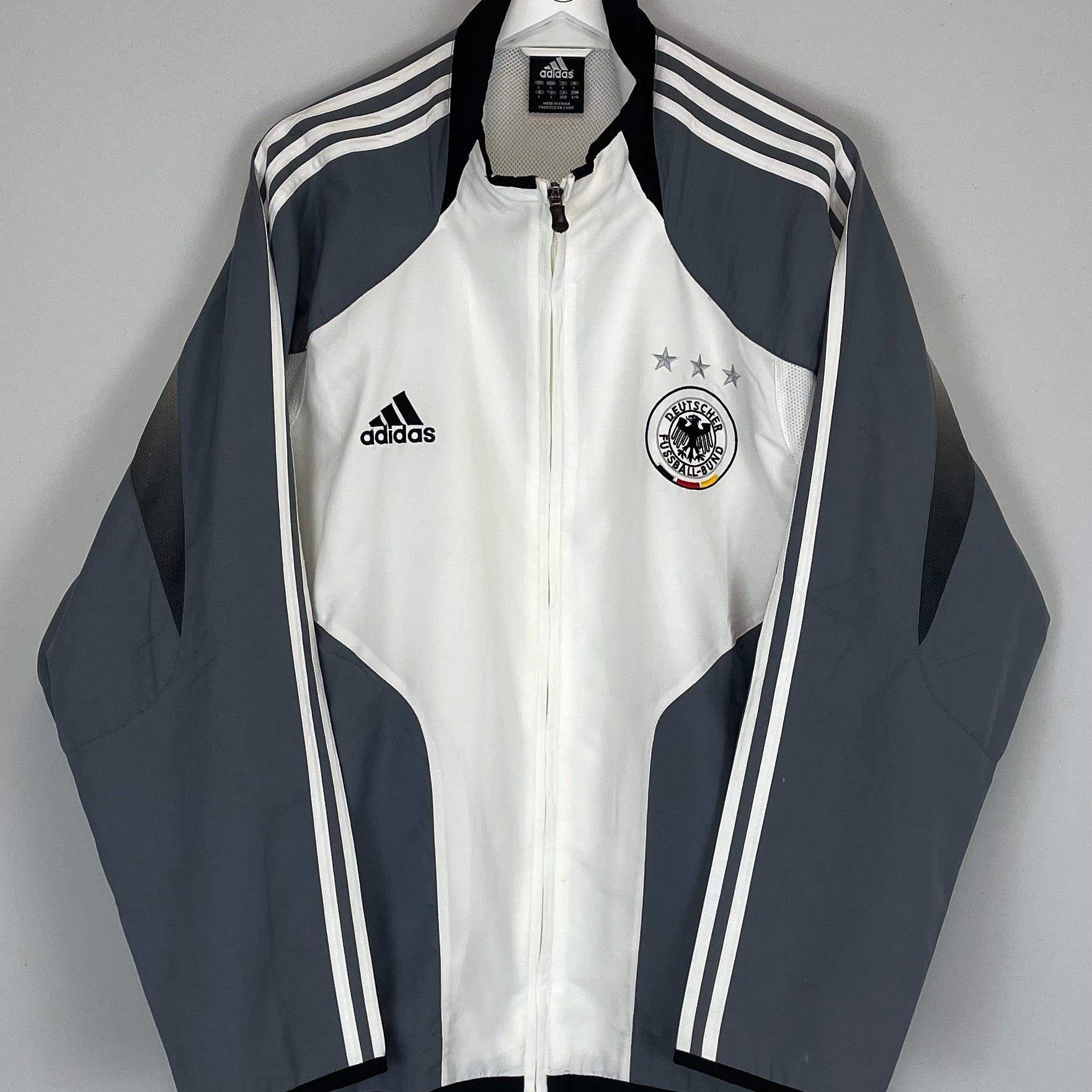 Shop 2004 GERMANY TRACK JACKET (L) ADIDAS, classic football shirts, vintage football shirts & retro soccer jerseys at Cult Kits