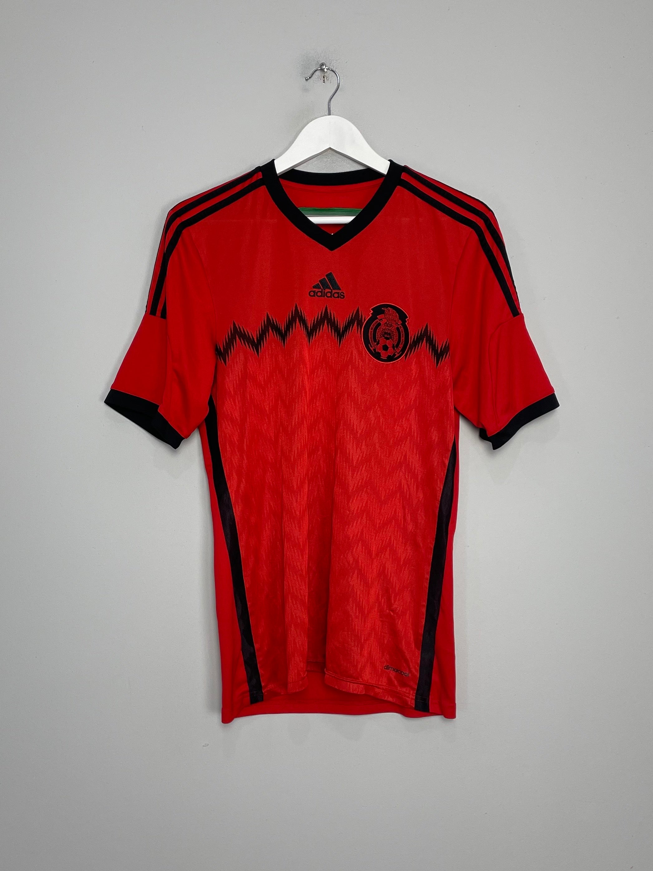 Shop 2014/15 MEXICO AWAY SHIRT (M) ADIDAS, classic football shirts, vintage football shirts & retro soccer jerseys at Cult Kits