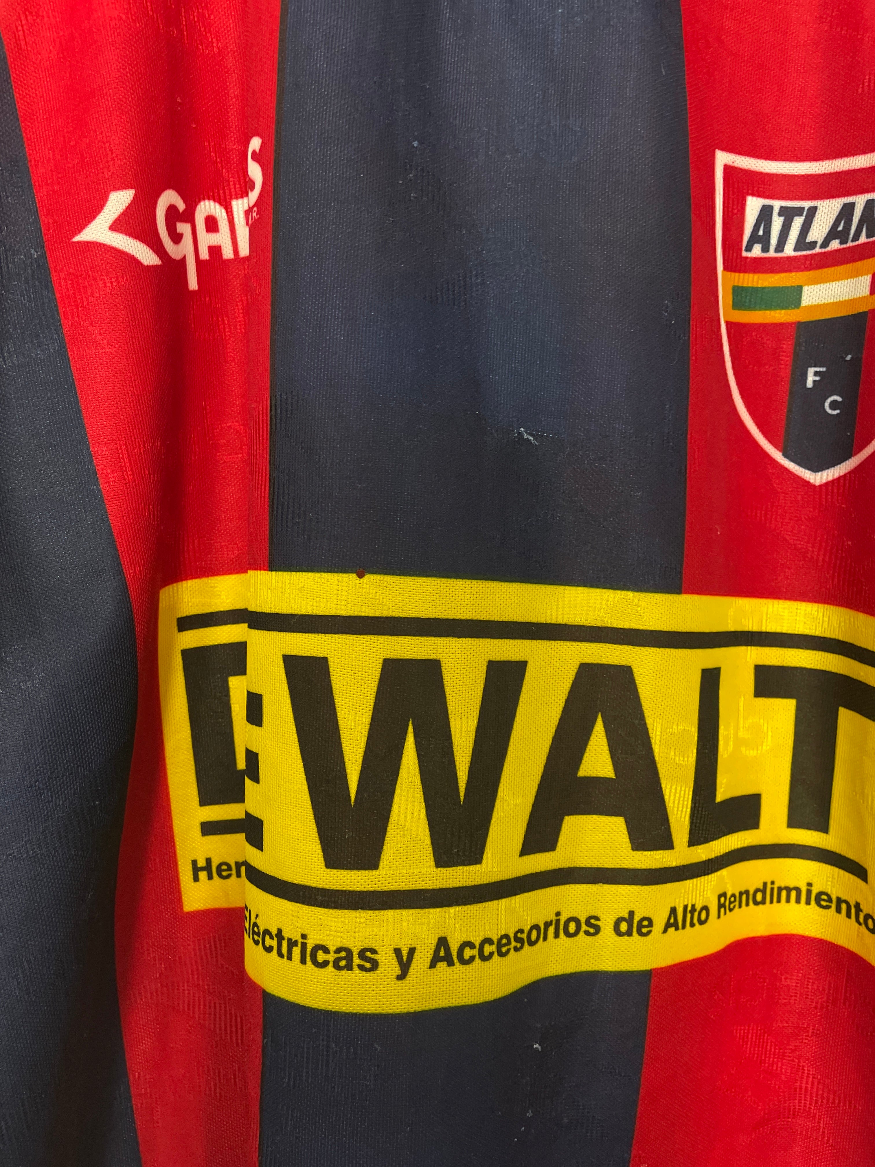 Shop 1997/98 ATLANTE HOME SHIRT (L) GARCIS, classic football shirts, vintage football shirts & retro soccer jerseys at Cult Kits