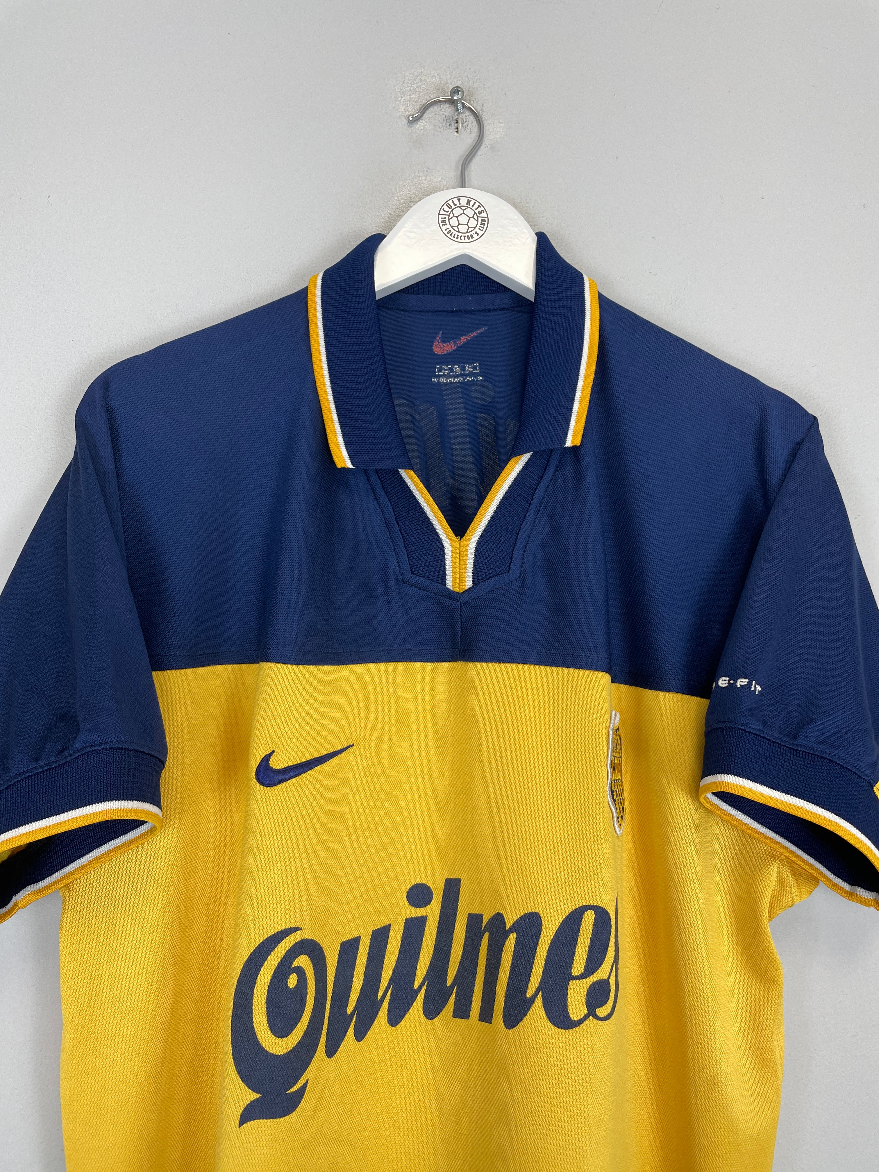 Shop 1998/00 BOCA JUNIORS HOME SHIRT (XL) NIKE, classic football shirts, vintage football shirts & retro soccer jerseys at Cult Kits