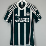 2023/24 MANCHESTER UNITED *AUTHENTIC* AWAY SHIRT (M) ADIDAS