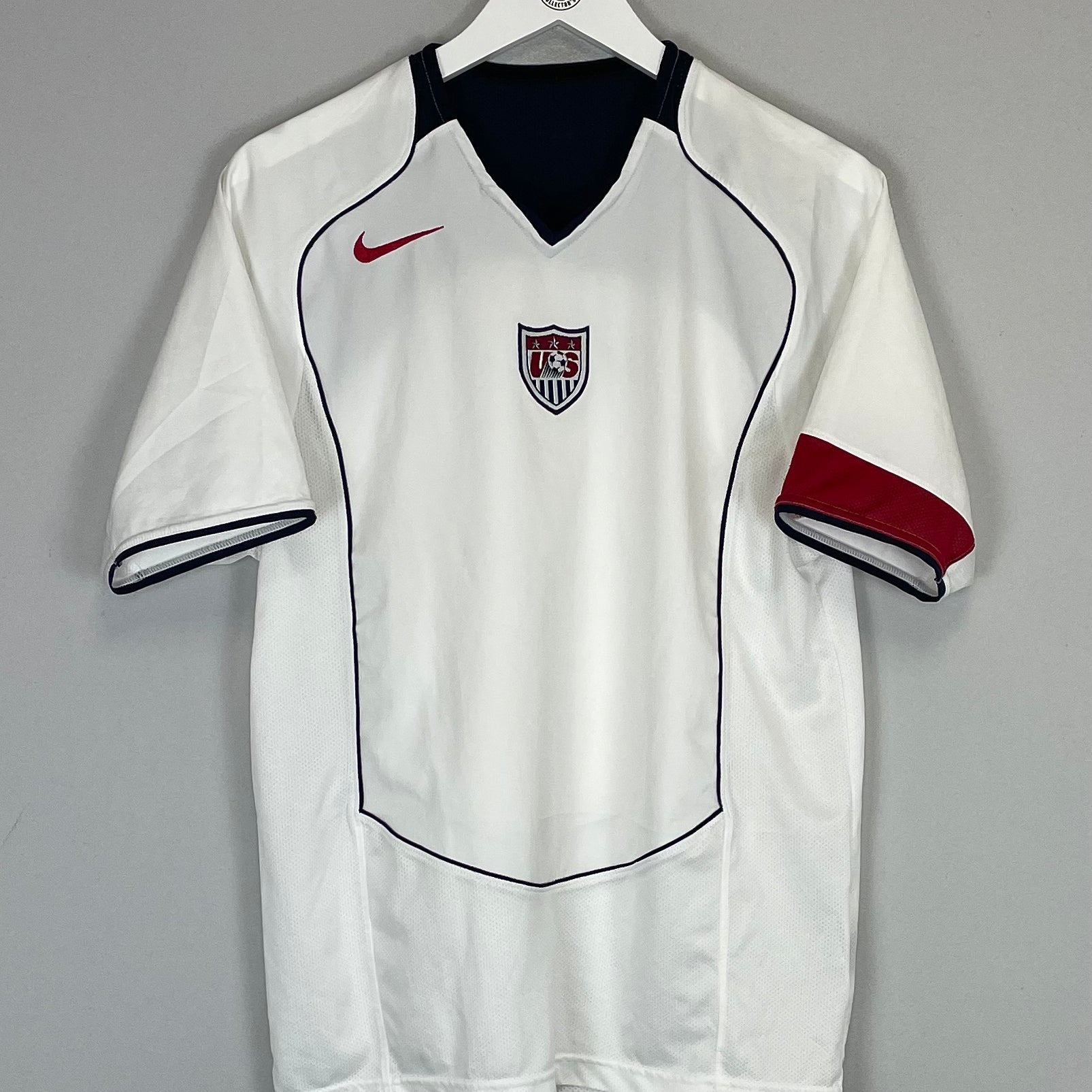 Shop 2004/06 USA HOME SHIRT (M) ADIDAS, classic football shirts, vintage football shirts & retro soccer jerseys at Cult Kits