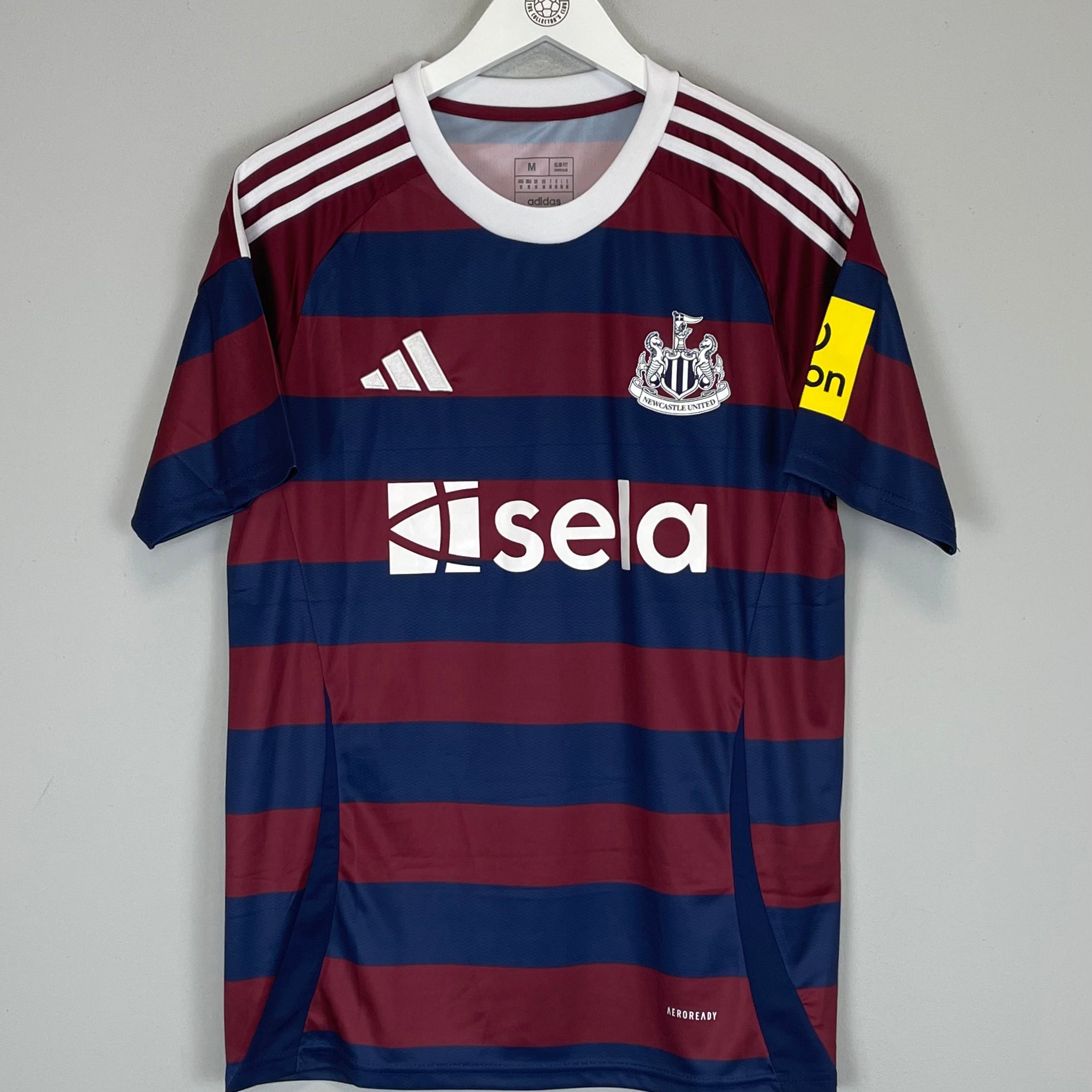 Shop 2024/25 NEWCASTLE UNITED AWAY SHIRT (M) ADIDAS, classic football shirts, vintage football shirts & retro soccer jerseys at Cult Kits