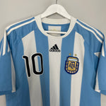 Shop 2010/11 ARGENTINA MESSI #10 HOME SHIRT (M) ADIDAS, classic football shirts, vintage football shirts & retro soccer jerseys at Cult Kits