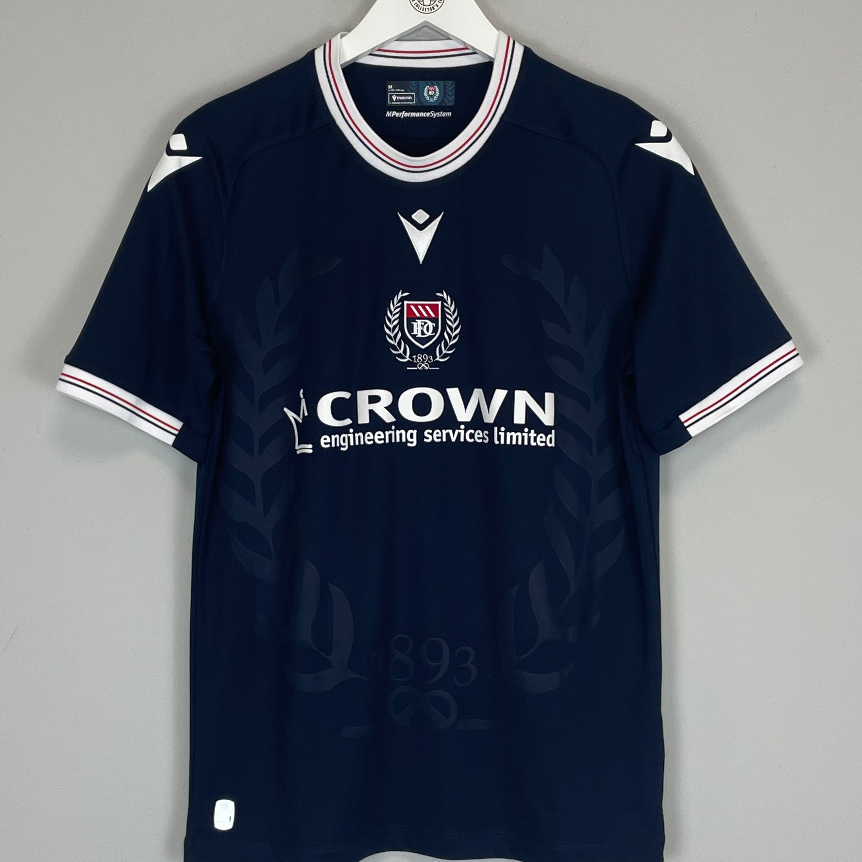 Shop 2024/25 DUNDEE FC HOME SHIRT (M) MACRON, classic football shirts, vintage football shirts & retro soccer jerseys at Cult Kits