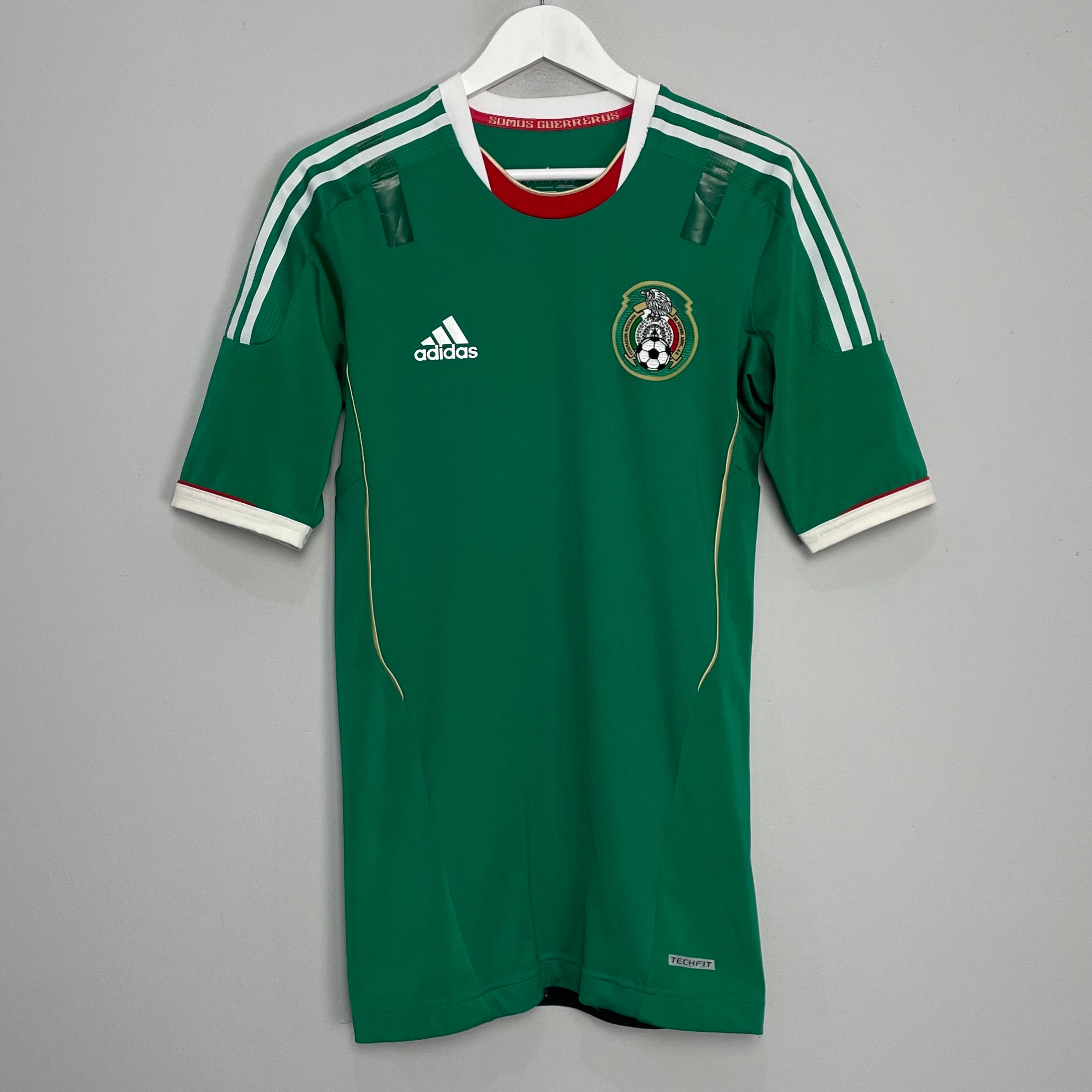 Shop 2011/13 MEXICO *PLAYER ISSUE* HOME SHIRT (L) ADIDAS, classic football shirts, vintage football shirts & retro soccer jerseys at Cult Kits