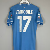 2023/24 LAZIO IMMOBILE #17 *MATCH ISSUE* HOME SHIRT (L) MIZUNO